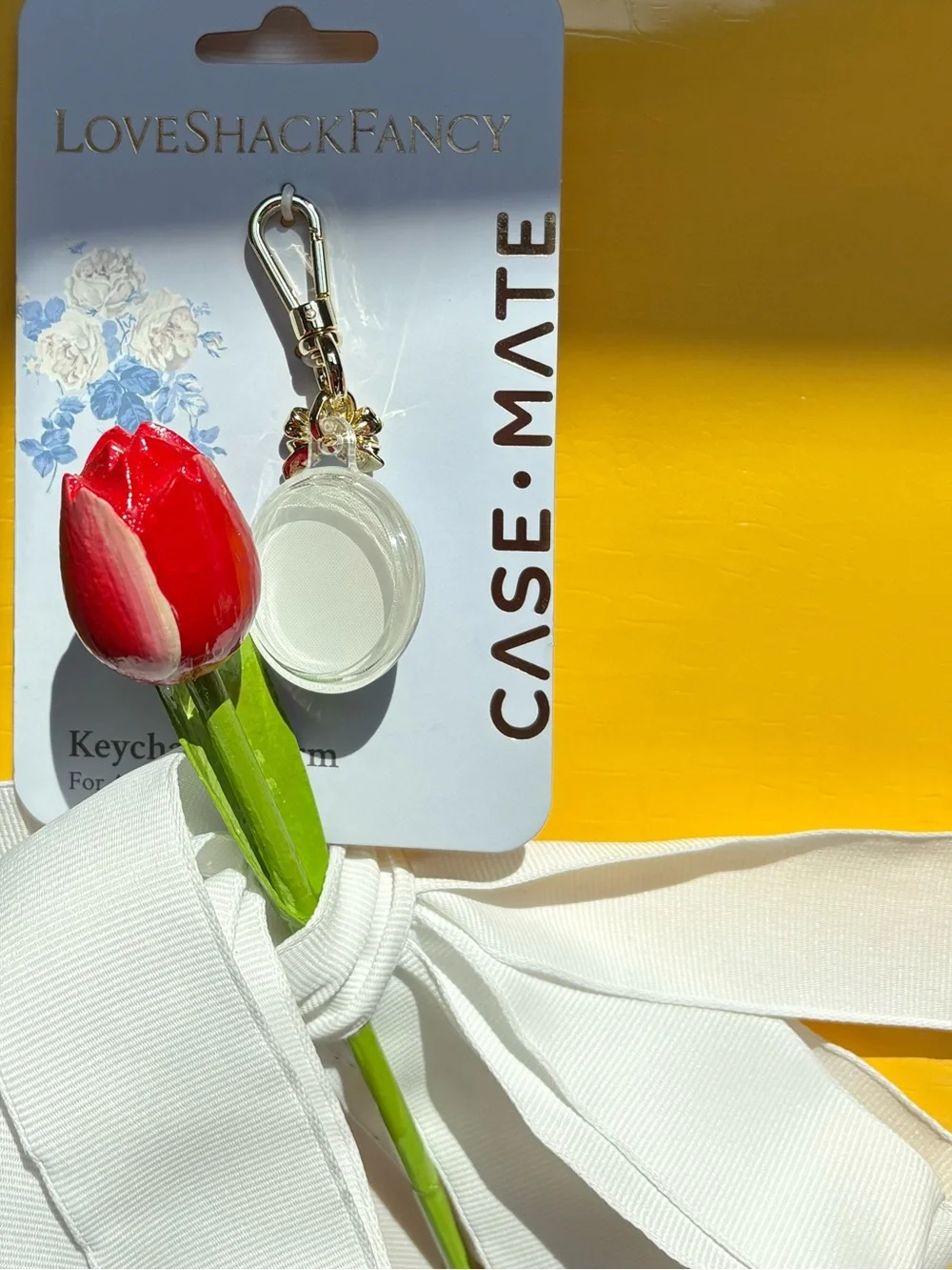Love Shack Fancy Air Tag Holder